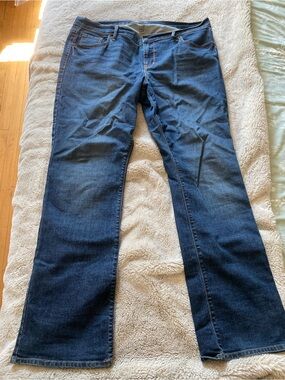 Old Navy Original Boot-Cut Dark Blue Jeans